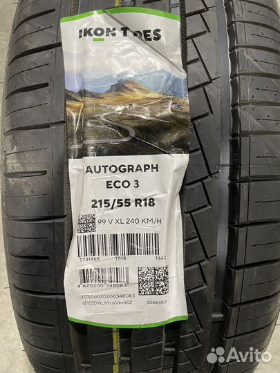 Ikon Tyres Autograph Eco 3 215/55 R18 99V