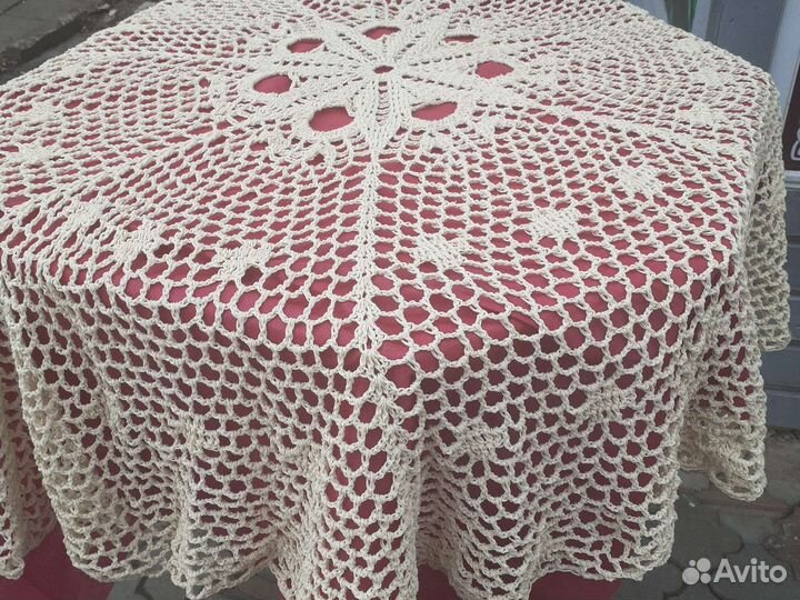 Скатерть лен новая