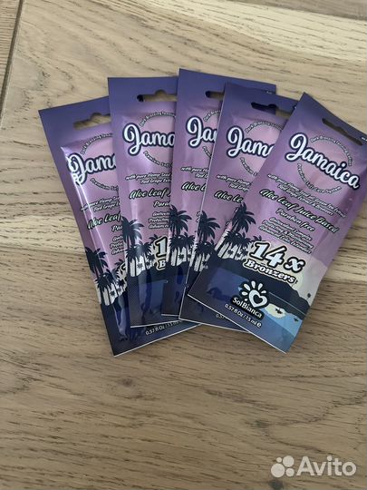 Крем для загара в солярии в саше