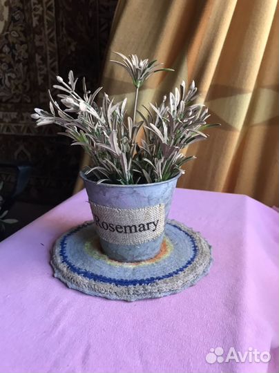 Искусственный цветок в горшке IKEA