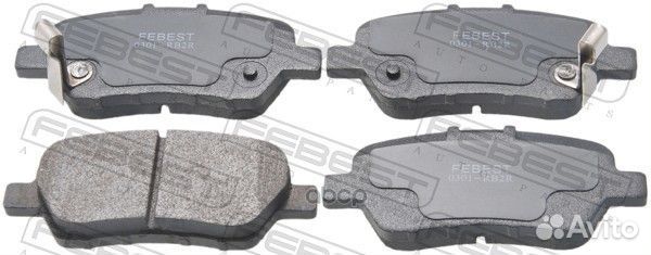 Колодки задние