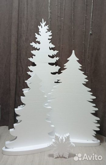 Ёлочки,олени, драконы из пенопласта