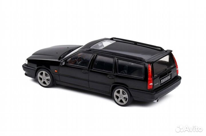 1/43 Volvo 850 T-5R 1995 Solido Вольво Т5Р Чёрная