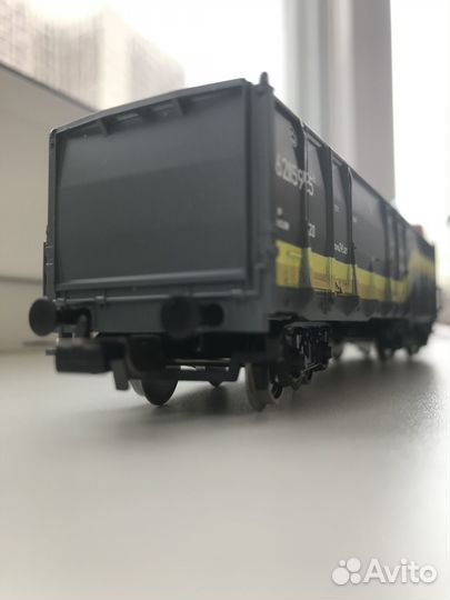 Железная дорога Полувагон ржд (сжд) 4-хосный Piko