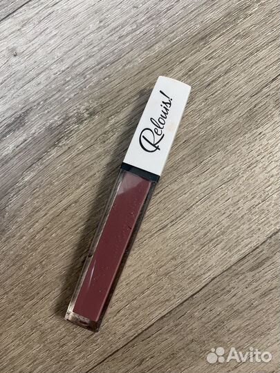 Жидкая матовая губная помада relouis nude matte