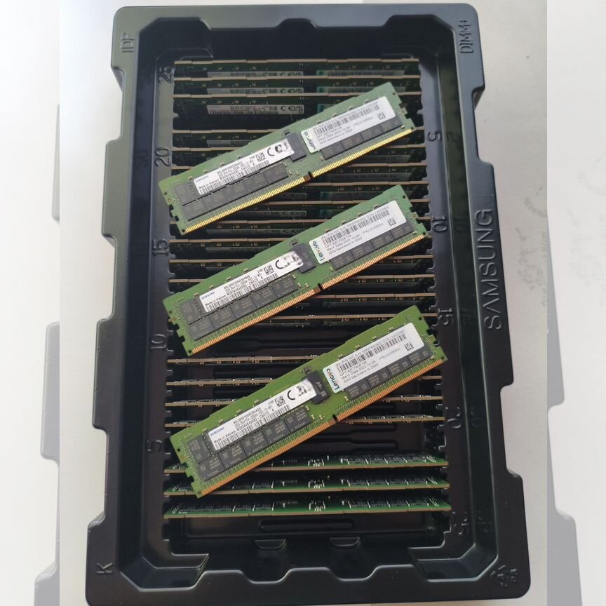 Новые 32 3200 Rdimm Samsung / Lenovo, Склад 24 Шт