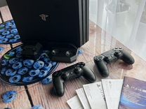 Ps4 pro 1tb/ топовые игры