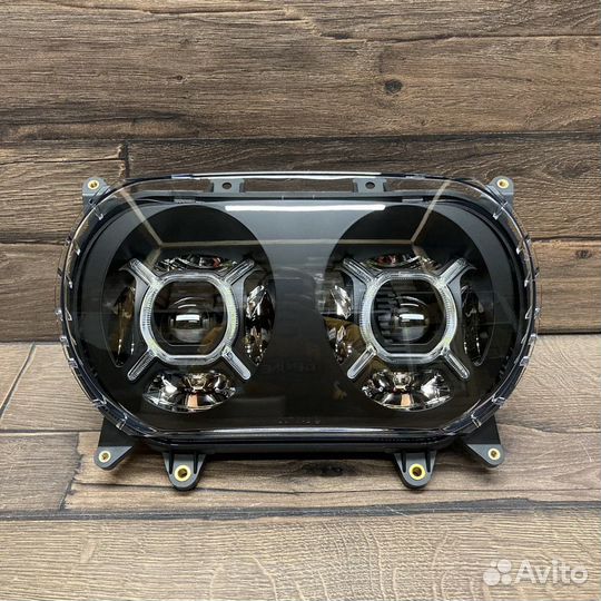 Led оптика Harley Davidson Road Glide black/halo