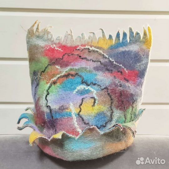 Банные шапки ручная работа