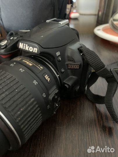Зеркальный фотоаппарат nikon d3100
