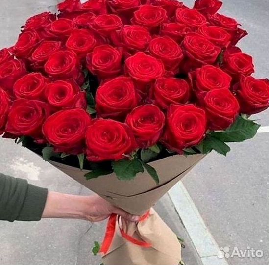 Цветы розы букеты 25 31 35 51 101 251 Доставка