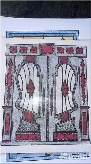 Ворота художественная ковка