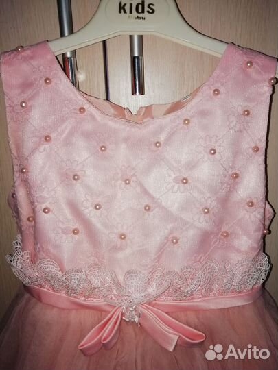 Платье для девочки на рост 92-98см