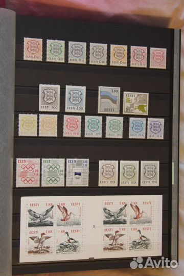 Коллекция почтовых марок Эстонии