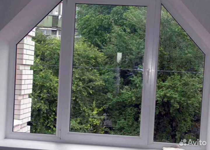 Пластиковые двери под ключ