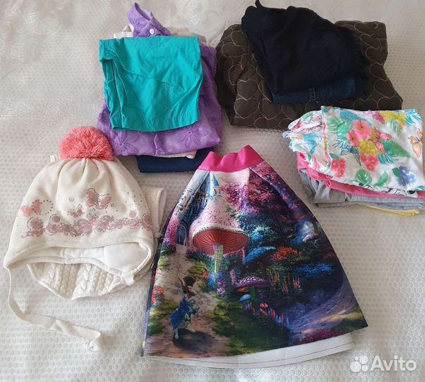 Вещи пакетом на девочку 4-5 лет