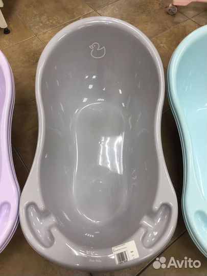 Ванна Уточка 86 см Серый