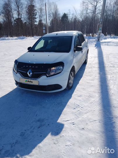 Renault Logan 1.6 МТ, 2017, 138 000 км