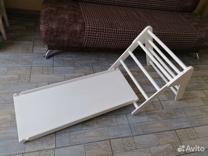 Треугольник Пиклера (мини) с горкой скалодромом