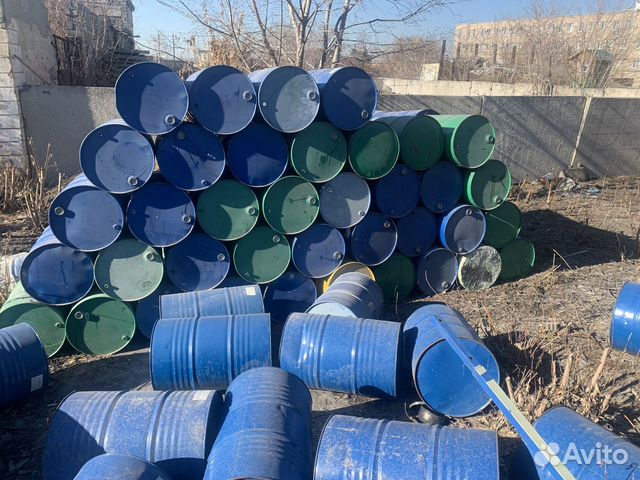 Бочка металлическая бу 200л