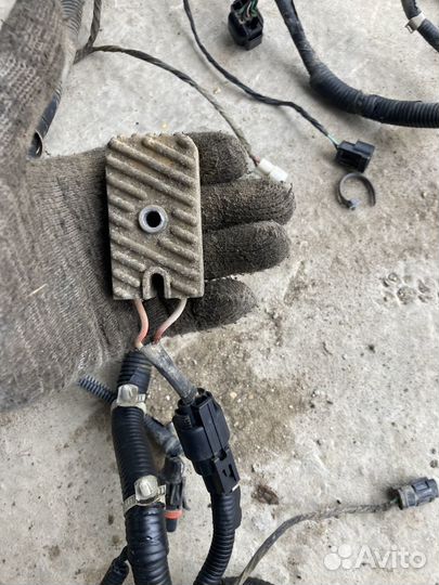 Подкапотная проводка Шевроле Лачети седан 1.6л. МК