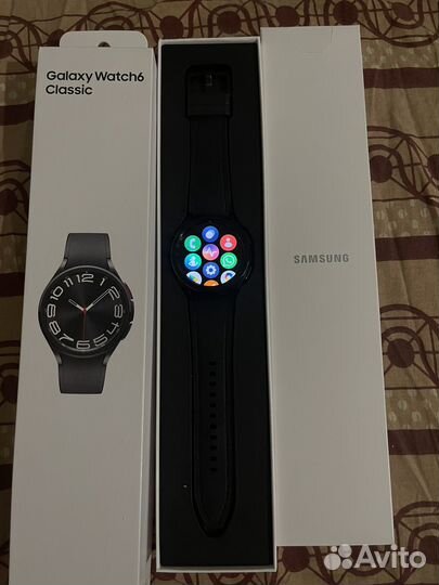 Умные часы Samsung Galaxy Watch 6 43mm Black
