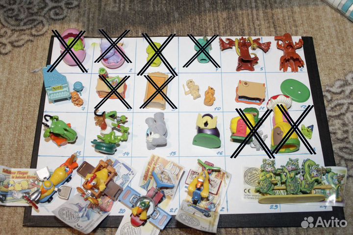 Игрушки из шоколадных яиц, часть 2