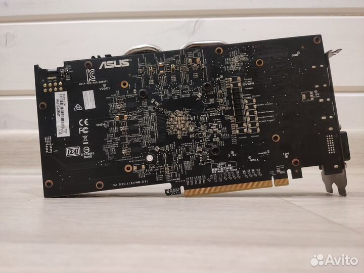 RX 570 asus expedition OC 4GB Видеокарта