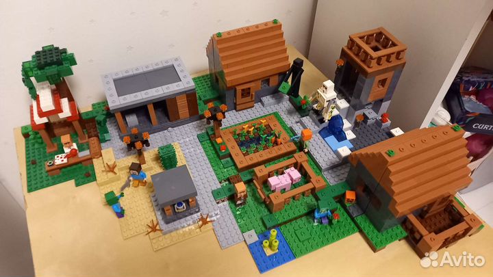 Lego Майнкрафт Большая деревня