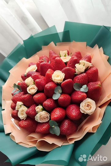 Съедобные букеты корзины коробки Фруктовые Ягодные