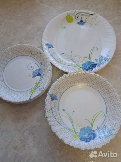 Тарелки luminarc 12 шт