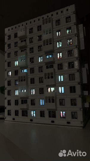 Ночник панелька (с елочкой)