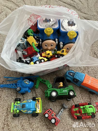 Игрушки для детей пакетом