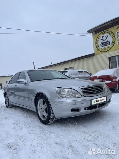 Mercedes-Benz S-класс 5.0 AT, 2000, 170 000 км