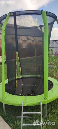 Детский батут с сеткой бу