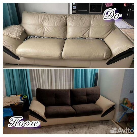 Перетяжка и обивка мебели