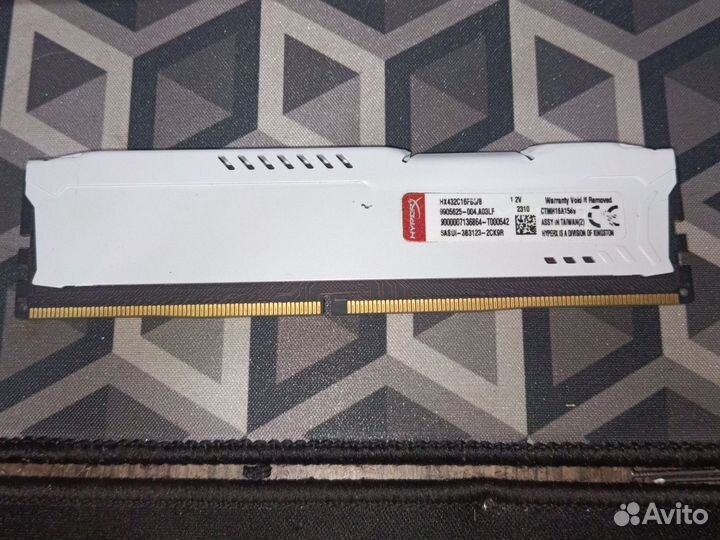 Озу hyper fury x 8gb