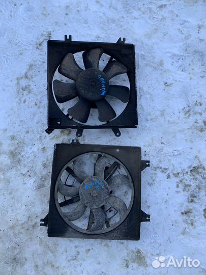 Вентилятор радиатора Спектра разборка