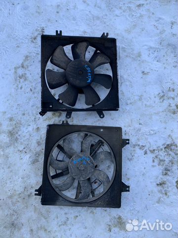 Вентилятор радиатора Спектра разборка