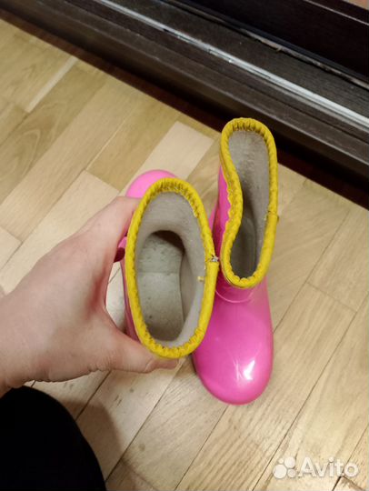 Сапоги резиновые с утеплителем 26 размер