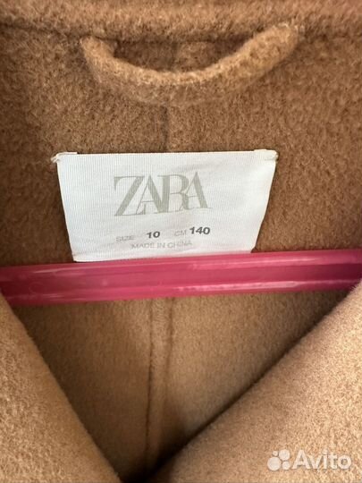 Пальто Zara для девочки