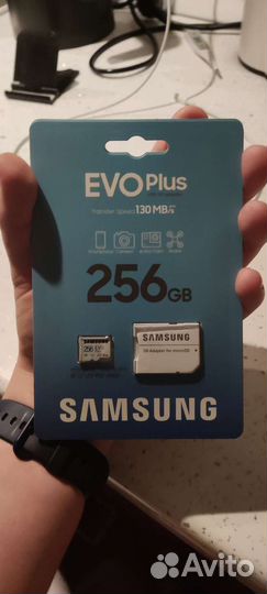 Карта памяти micro sd 256 samsung