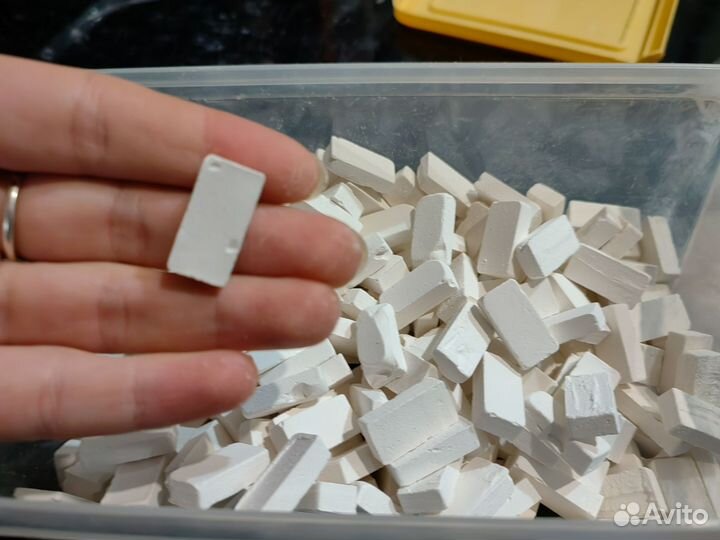 Мини кирпичи для детских подделок, построек