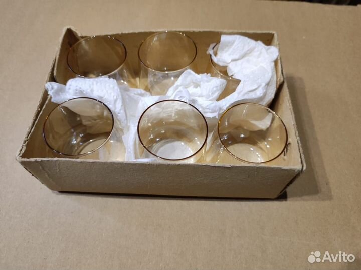 Набор коньячных рюмок СССР