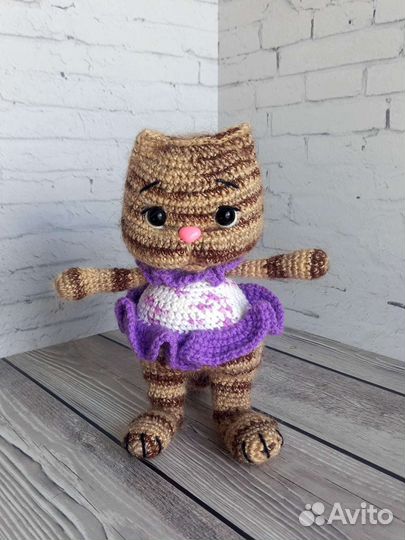Котик ручной работы