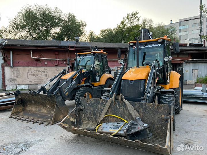 Экскаватор погрузчик jcb 4cx