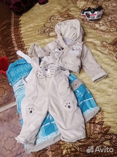 Костюмчик тепленький на девочку 64 размер
