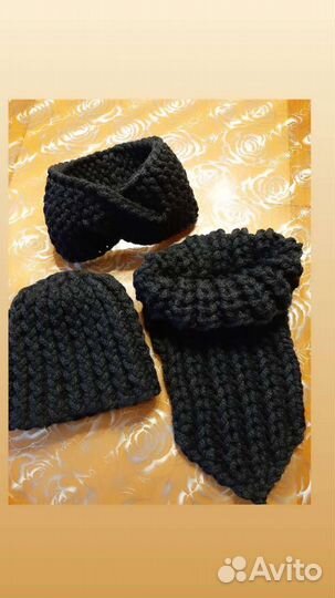 Шапка, манишка, повязка