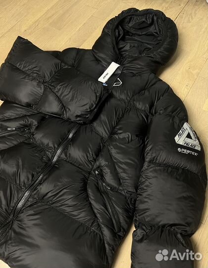 Пуховик мужской palace pertex balaclava puffa