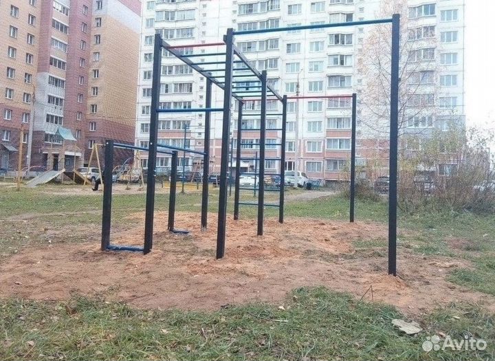 Спортивная площадка воркаут по безналу